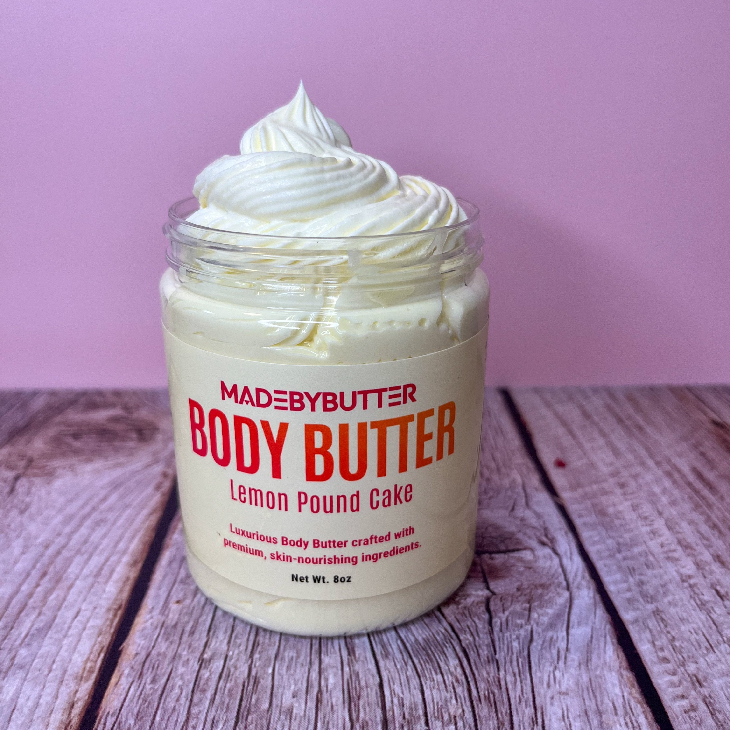 Lemon Pound Cake Body Butter