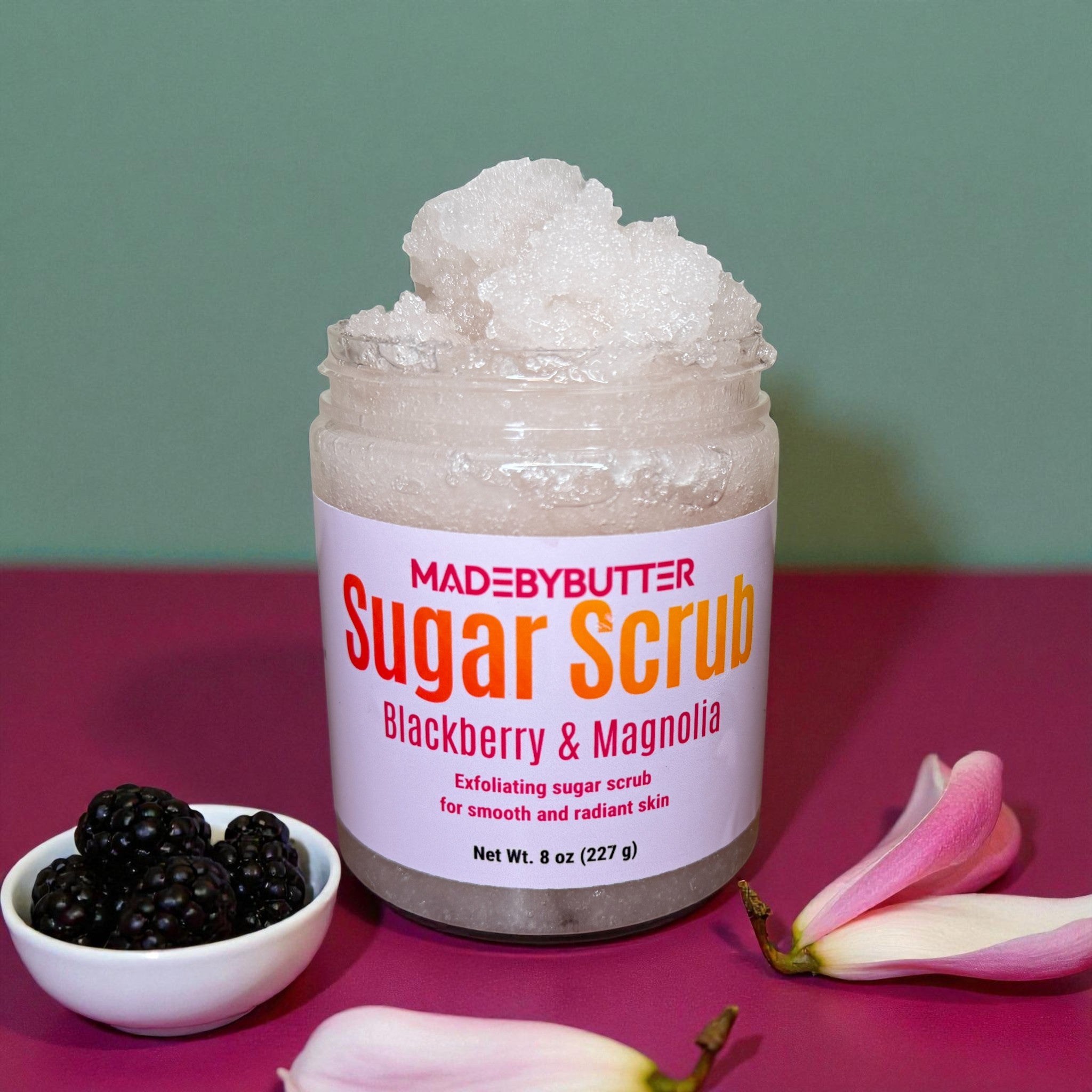 Blackberry & Magnolia Sugar Scrub