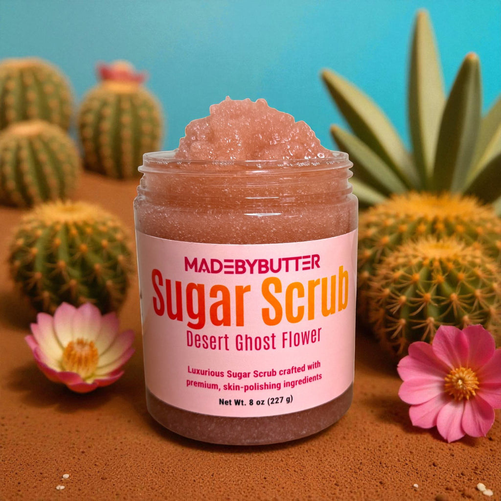 Desert Ghost Flower Sugar Scrub