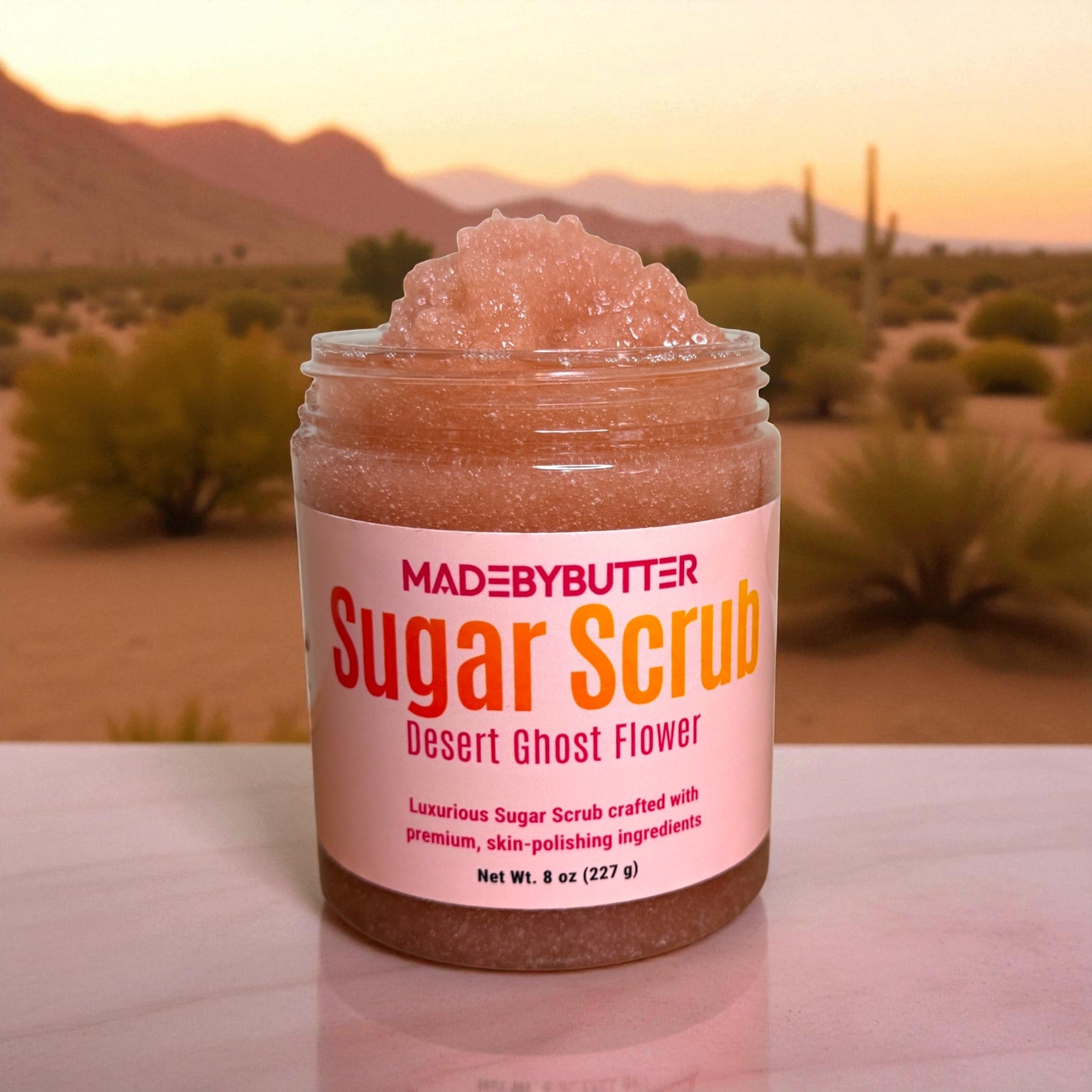 Desert Ghost Flower Sugar Scrub